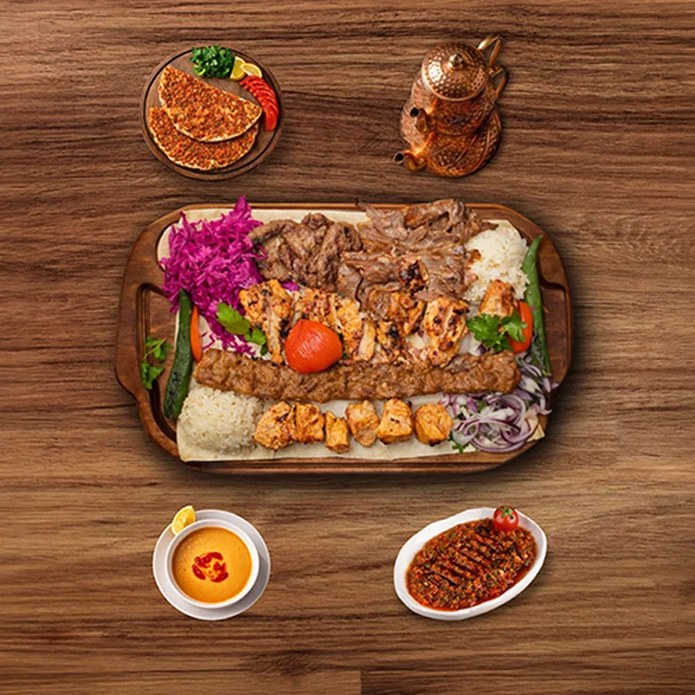 3 kisilik assorti