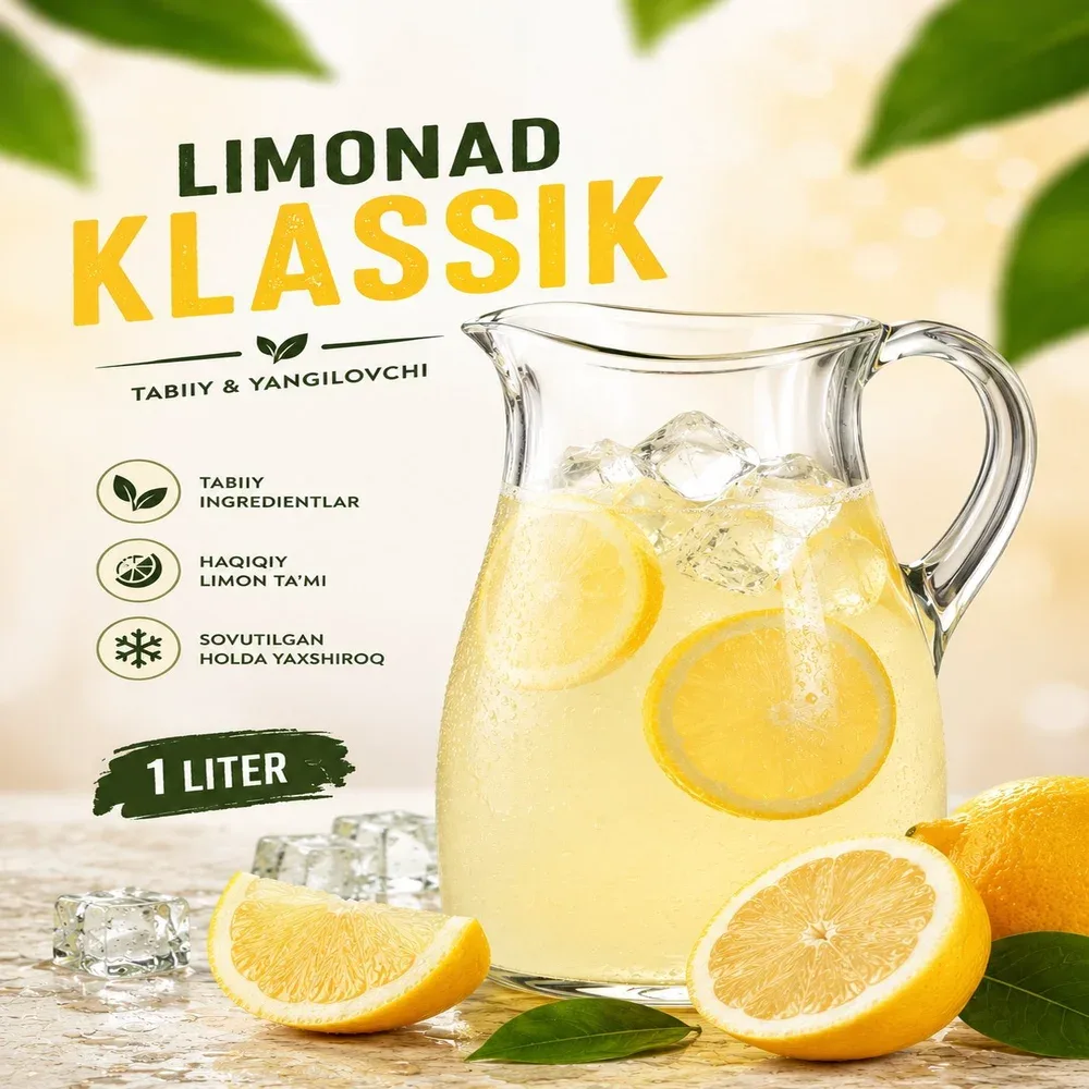Limonad klassik 1 L